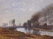 Claude Monet The Petit Bras of the Seine at Argenteuil oil painting artist